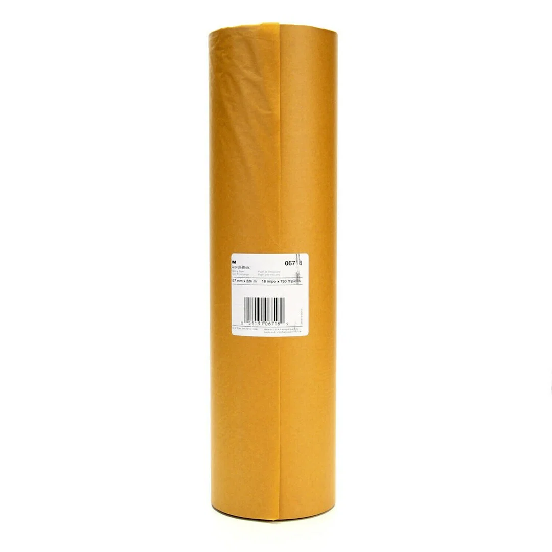 06718 – 3M Masking Paper, Use To Provide Excellent Resistance To Paint Solvents/ Urethanes/ Base Coats/ Clear Coats 1...